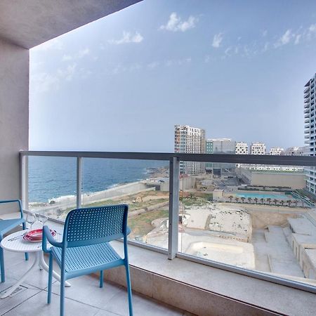 Modern Seaview Apartment In A Prime Location Sliema Eksteriør billede